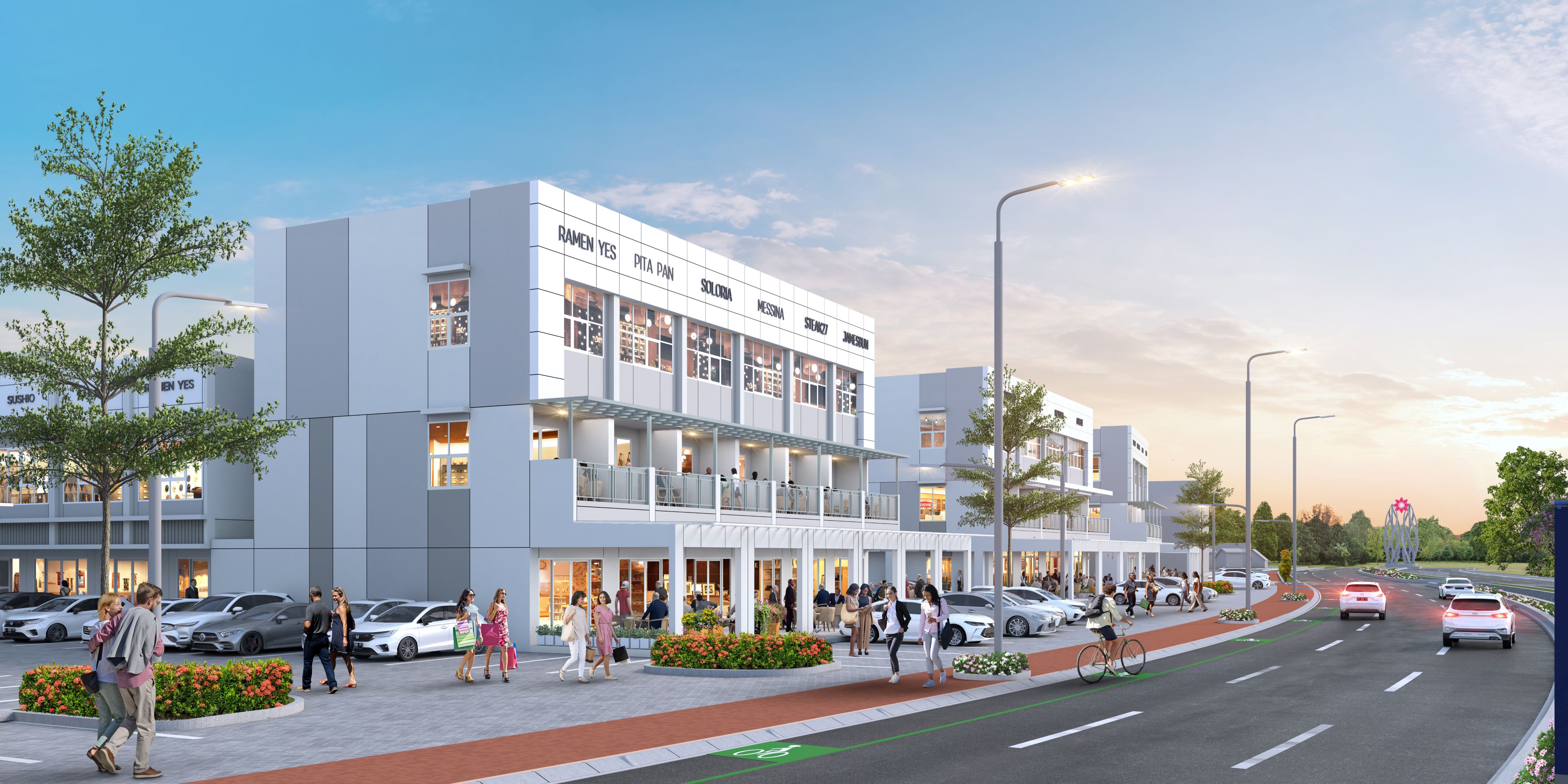 Permintaan Meningkat, Paramount  Pasarkan  Calico Grande, The First Alfresco Commercial di Paramount Petals